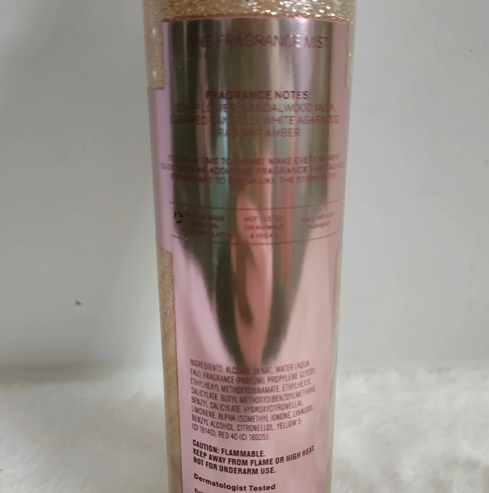 Bath & Body Works In The Stars Wash Lotion Cream Mist Shimmer 6 PC Gift Set